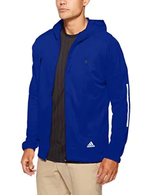 Adidas Mens Adidas Men'S Id Hybrid Hooded Jacket, Blue, Small-46 Jacket Nike Clothing