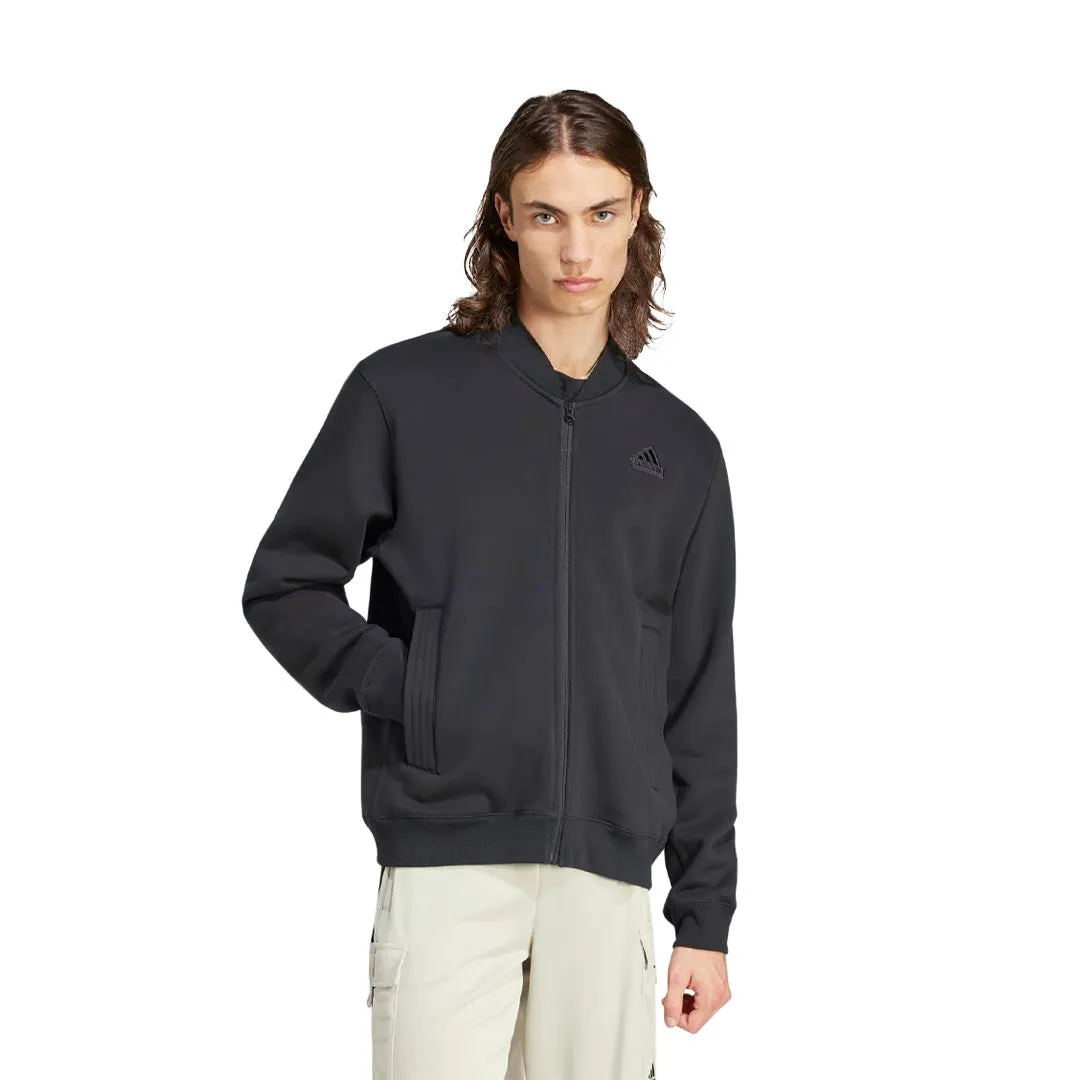 adidas - Men's Lounge Fleece Bomber Jacket (IS1601)