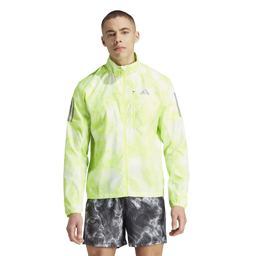 adidas - Men's Own The Run Allover Print Jacket (IL4797)