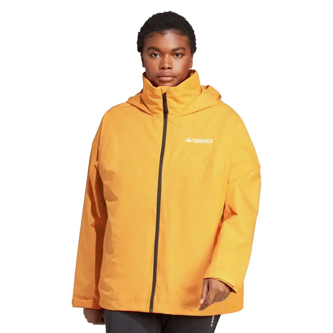 adidas - Women's Terrex Multi Rain.Rdy 2L Rain Jacket (Plus Size) (HZ9259)