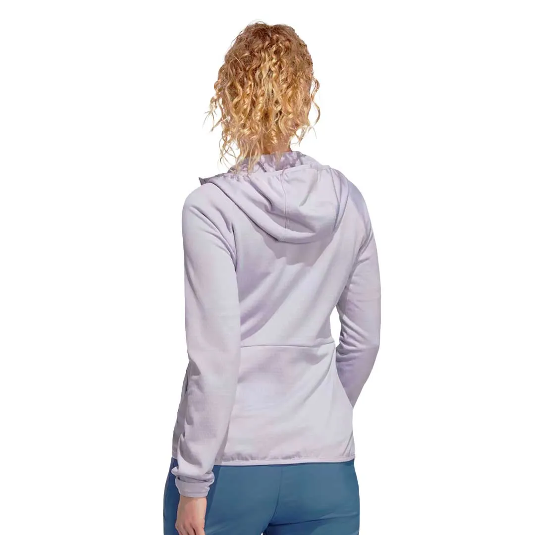 adidas - Women's Terrex Tech Fleece Light Hooded Hiking Jacket (HT2048)