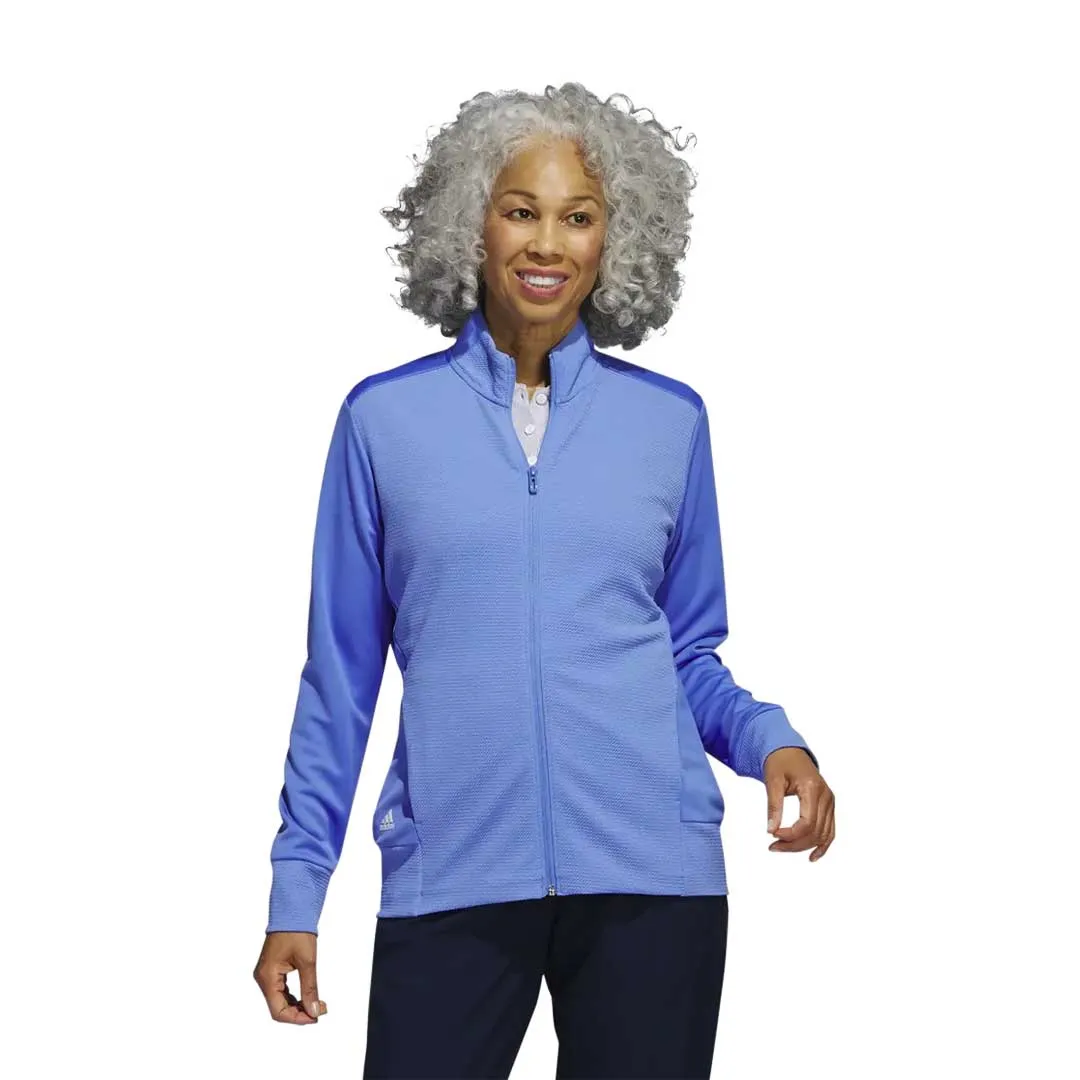adidas - Women's Textured Full Zip Golf Jacket (HR2985)