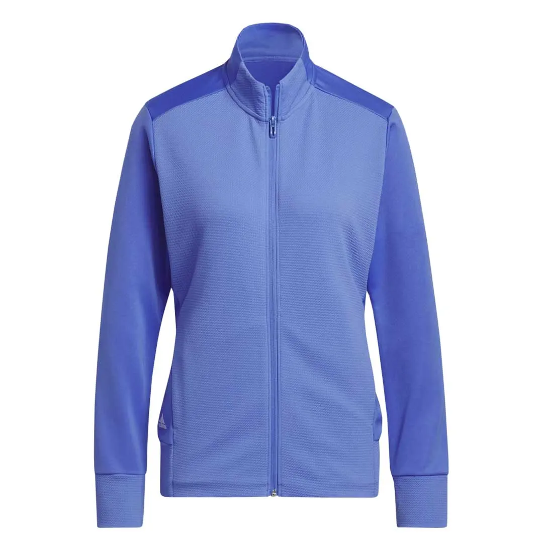 adidas - Women's Textured Full Zip Golf Jacket (HR2985)