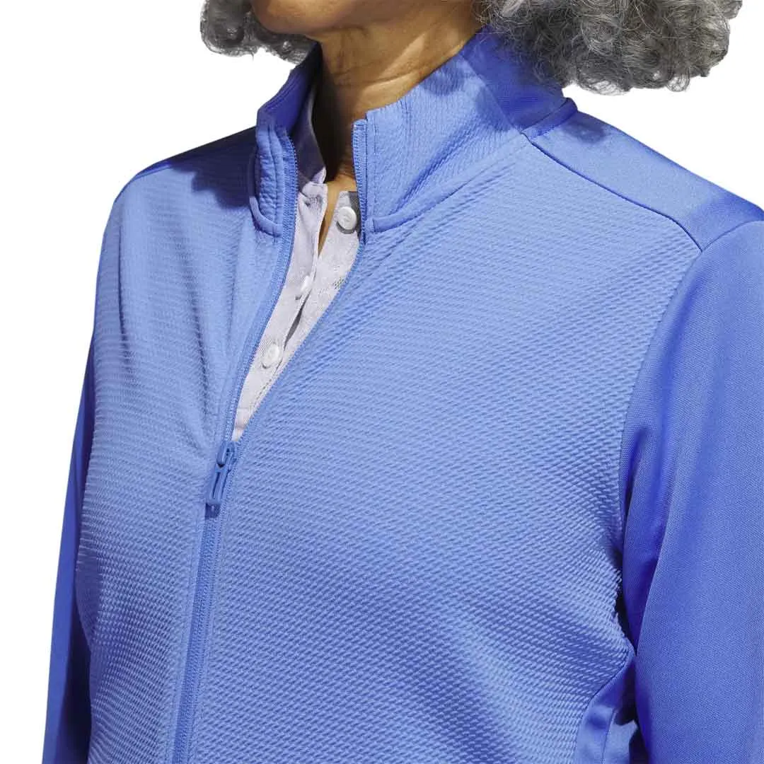 adidas - Women's Textured Full Zip Golf Jacket (HR2985)