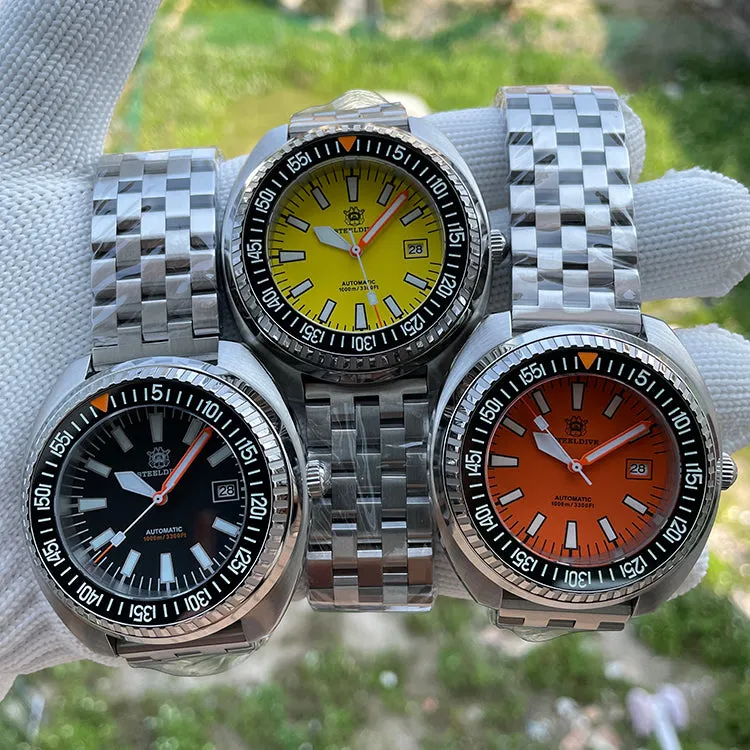 Anniversary SaleSteeldive SD1983 DS-3 1000m Diver Watch