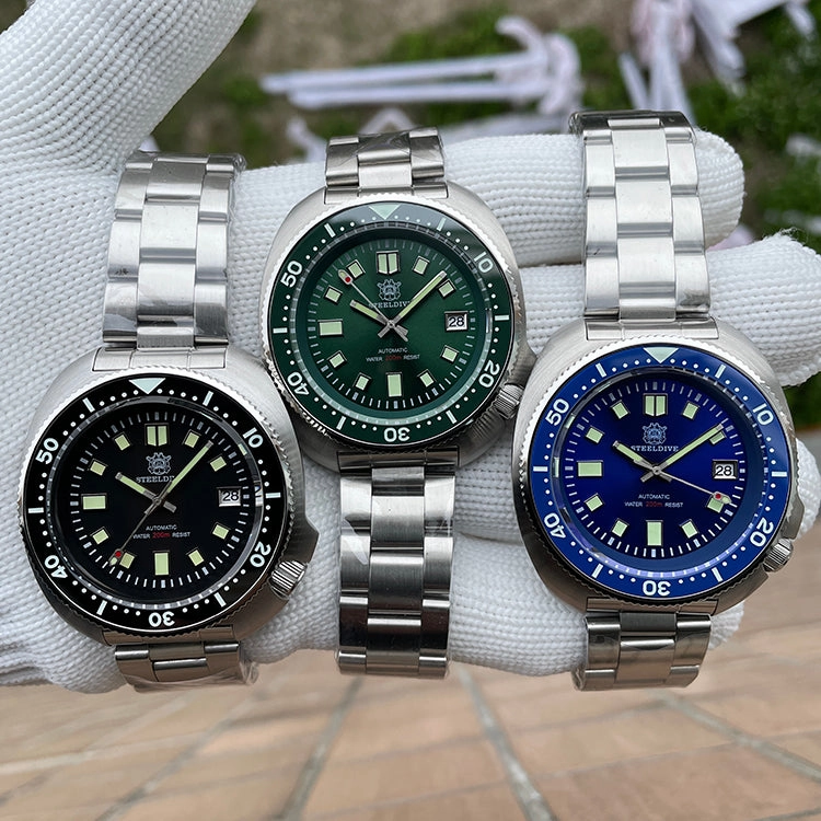 Anniversary SaleSteeldive SD1970 6105 Turtle Diver Watch V2