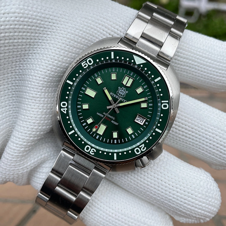 Anniversary SaleSteeldive SD1970 6105 Turtle Diver Watch V2