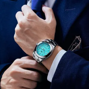 Automatic Mechanical Luminous Steel Band Watch 