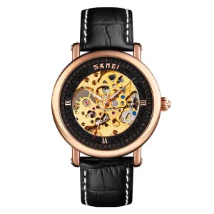Automatic Skeleton Mechanical Movement Watch Waterproof Automatic Mechanical Watch 