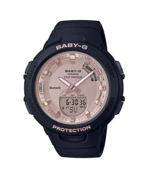 Baby-G Pink Dial Bluetooth Watch BSAB100MF-1A 
