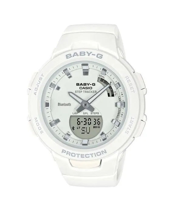 Baby- G White Bluetooth Watch BSAB100-7A 