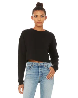 Bella   Canvas B7503 Ladies' Cropped Fleece Crew