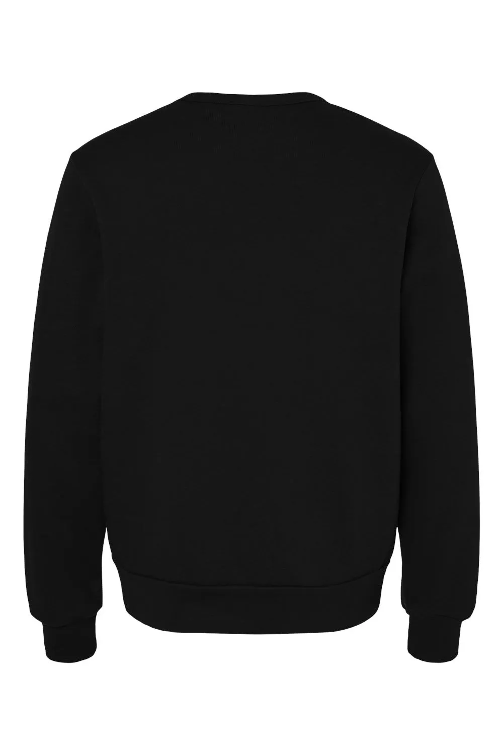 Bella   Canvas Mens Classic Crewneck Sweatshirt - Black