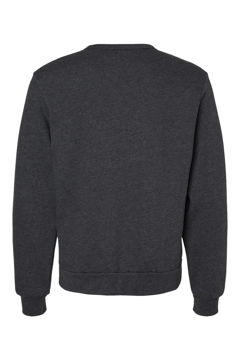 Bella   Canvas Mens Classic Crewneck Sweatshirt - Heather Dark Grey