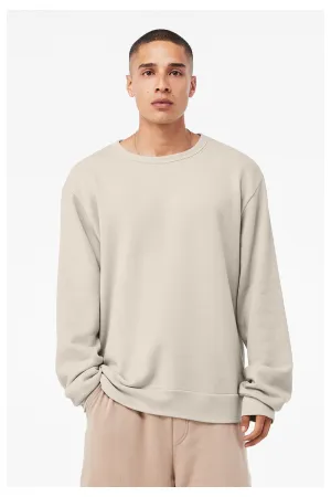 Bella   Canvas Mens Classic Crewneck Sweatshirt - Heather Dust