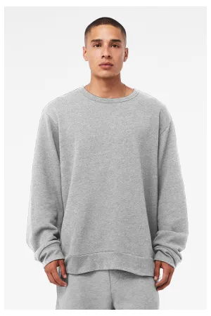 Bella   Canvas Mens Classic Crewneck Sweatshirt - Heather Grey