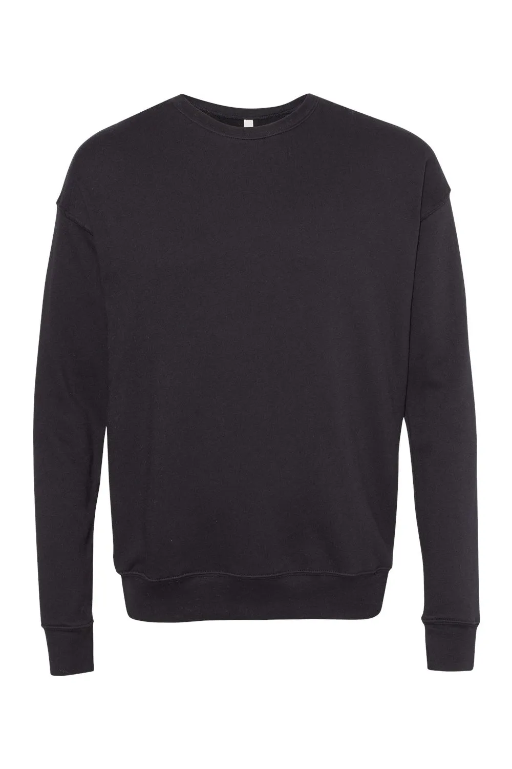 Bella   Canvas Mens Fleece Crewneck Sweatshirt - DTG Black