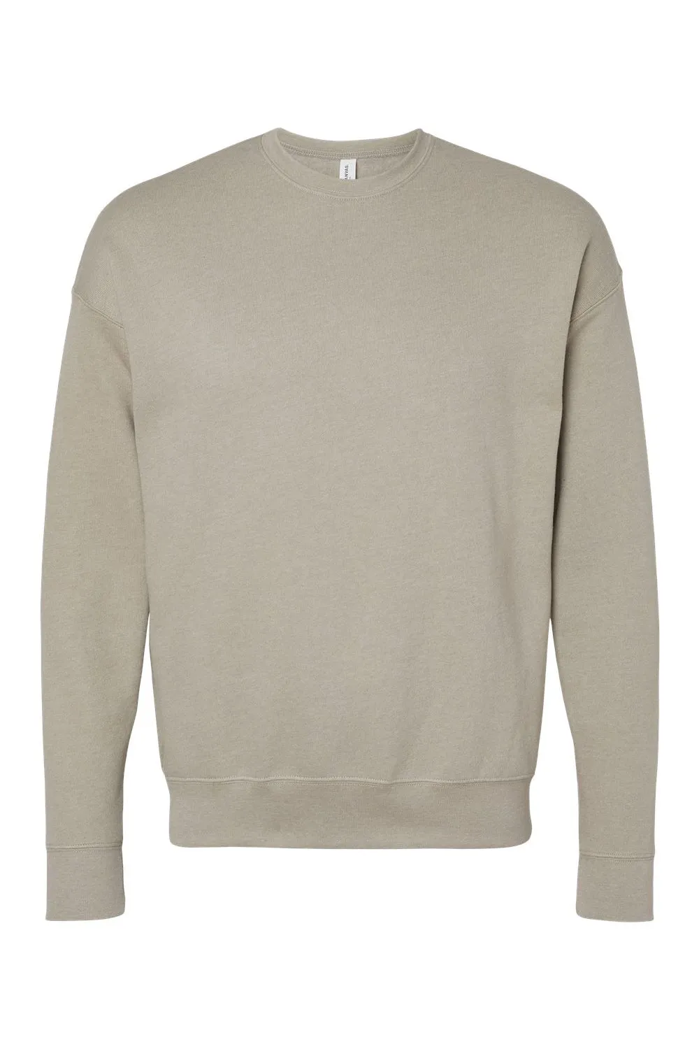 Bella   Canvas Mens Fleece Crewneck Sweatshirt - Heather Stone