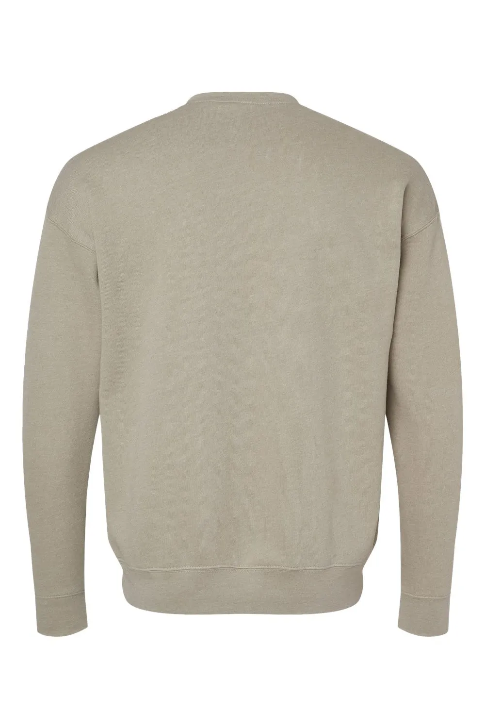Bella   Canvas Mens Fleece Crewneck Sweatshirt - Heather Stone