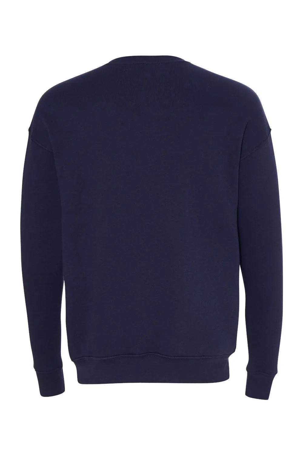 Bella   Canvas Mens Fleece Crewneck Sweatshirt - Navy Blue