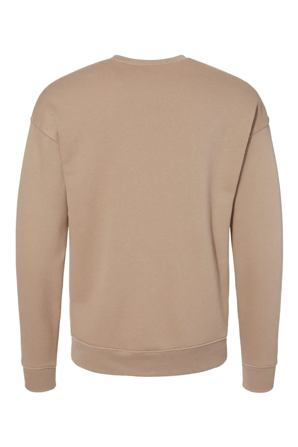 Bella   Canvas Mens Fleece Crewneck Sweatshirt - Tan