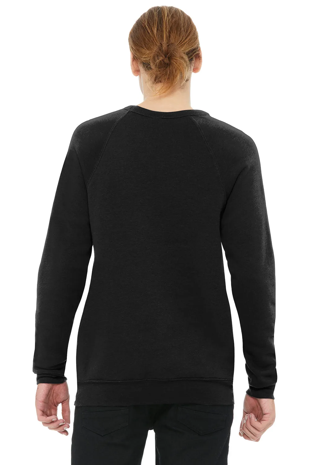 Bella   Canvas Mens Sponge Fleece Crewneck Sweatshirt - Black