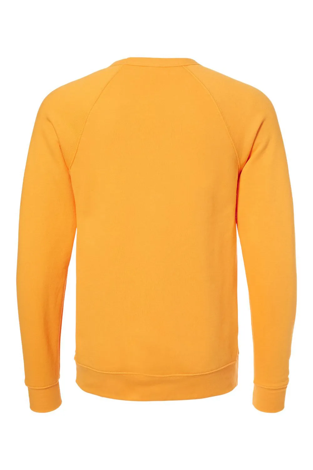 Bella   Canvas Mens Sponge Fleece Crewneck Sweatshirt - Gold