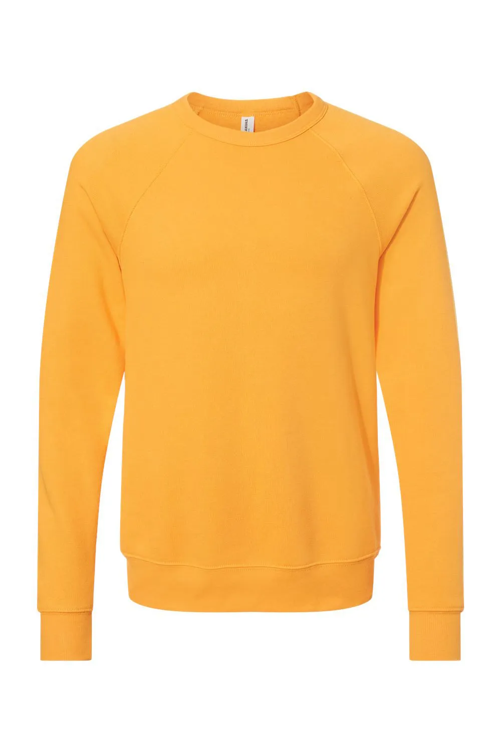 Bella   Canvas Mens Sponge Fleece Crewneck Sweatshirt - Gold