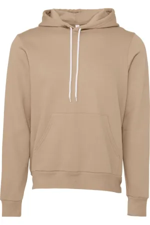 Bella   Canvas Unisex Pullover Polycotton Fleece Hooded Sweatshirt / Hoodie