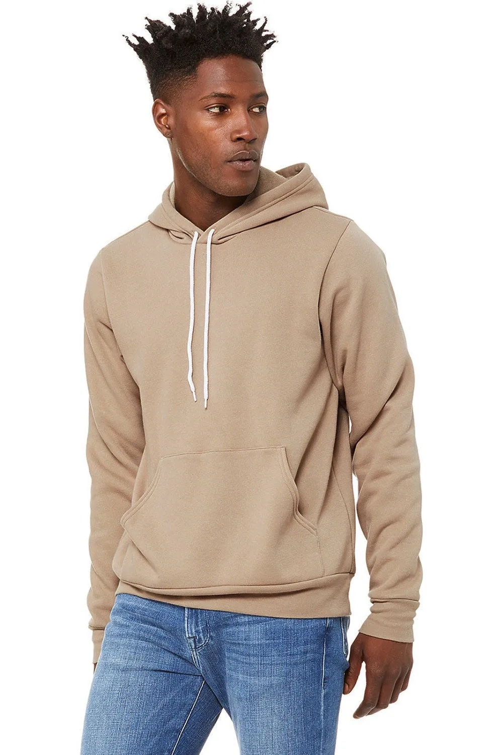 Bella   Canvas Unisex Pullover Polycotton Fleece Hooded Sweatshirt / Hoodie