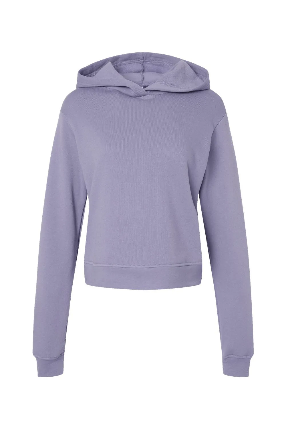 Bella   Canvas Womens Classic Hooded Sweatshirt Hoodie - Dark Lavender