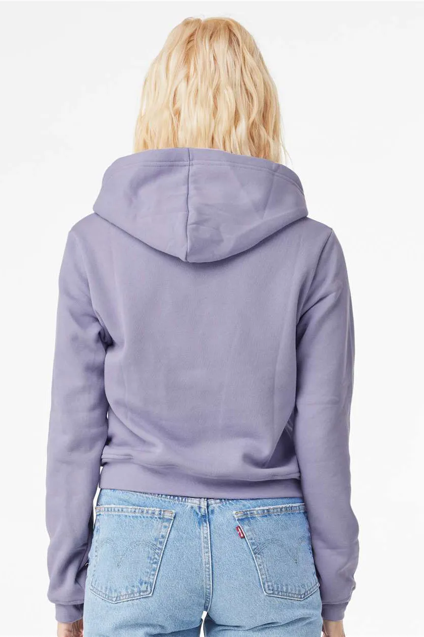 Bella   Canvas Womens Classic Hooded Sweatshirt Hoodie - Dark Lavender