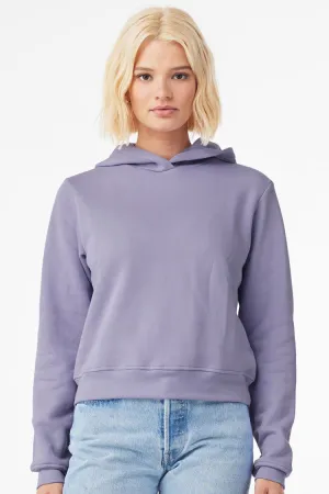 Bella   Canvas Womens Classic Hooded Sweatshirt Hoodie - Dark Lavender