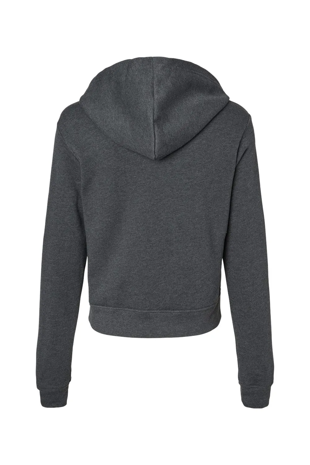 Bella   Canvas Womens Classic Hooded Sweatshirt Hoodie - Heather Dark Grey