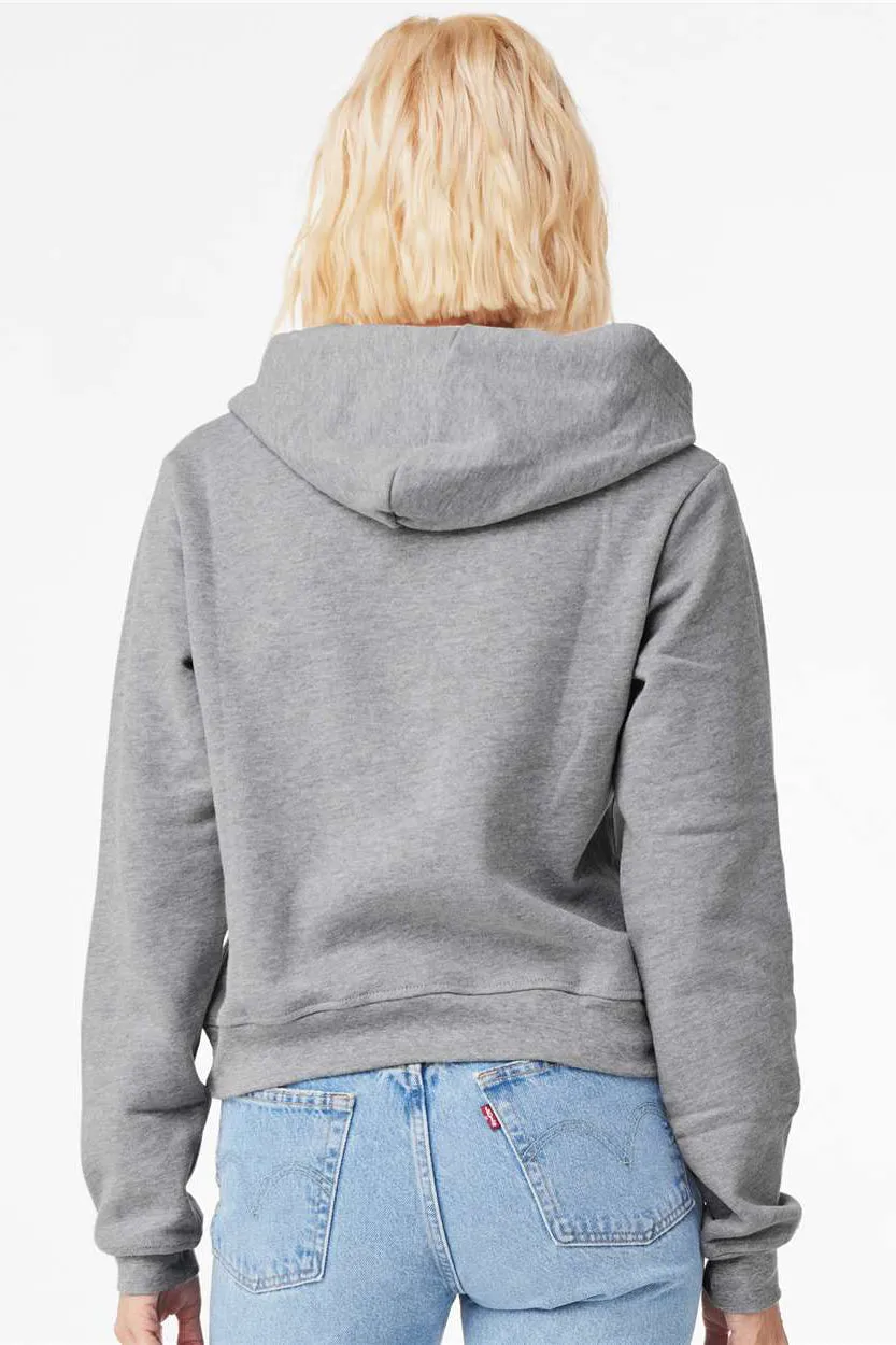 Bella   Canvas Womens Classic Hooded Sweatshirt Hoodie - Heather Grey