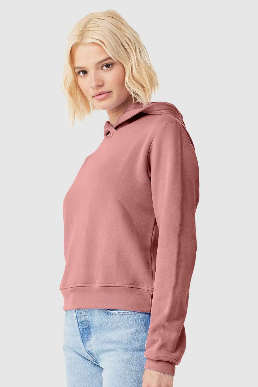 Bella   Canvas Womens Classic Hooded Sweatshirt Hoodie - Mauve
