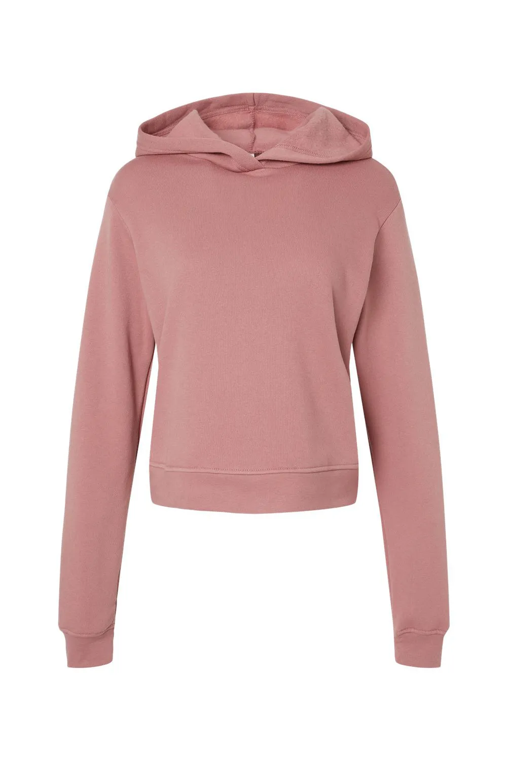 Bella   Canvas Womens Classic Hooded Sweatshirt Hoodie - Mauve