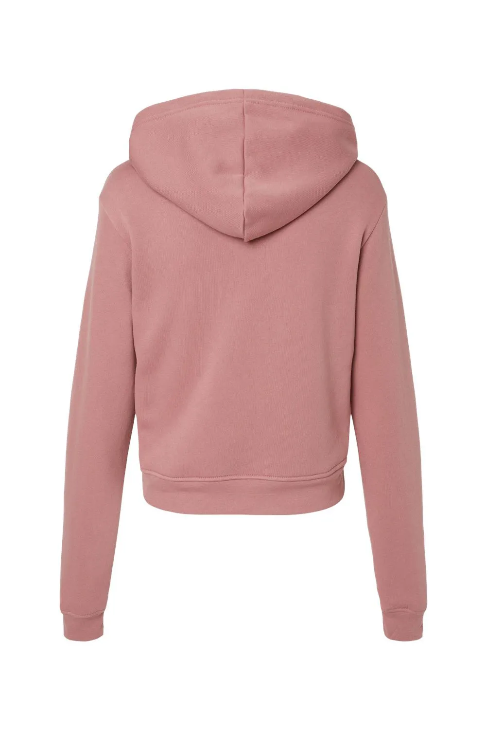 Bella   Canvas Womens Classic Hooded Sweatshirt Hoodie - Mauve