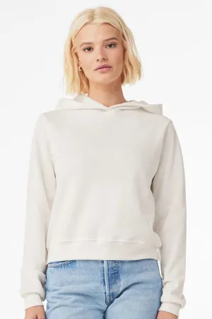 Bella   Canvas Womens Classic Hooded Sweatshirt Hoodie - Vintage White