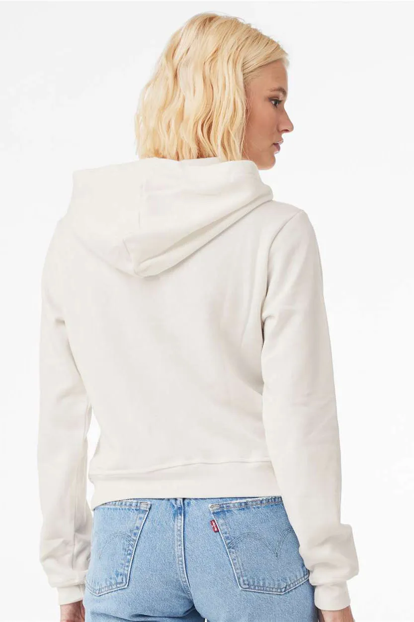 Bella   Canvas Womens Classic Hooded Sweatshirt Hoodie - Vintage White
