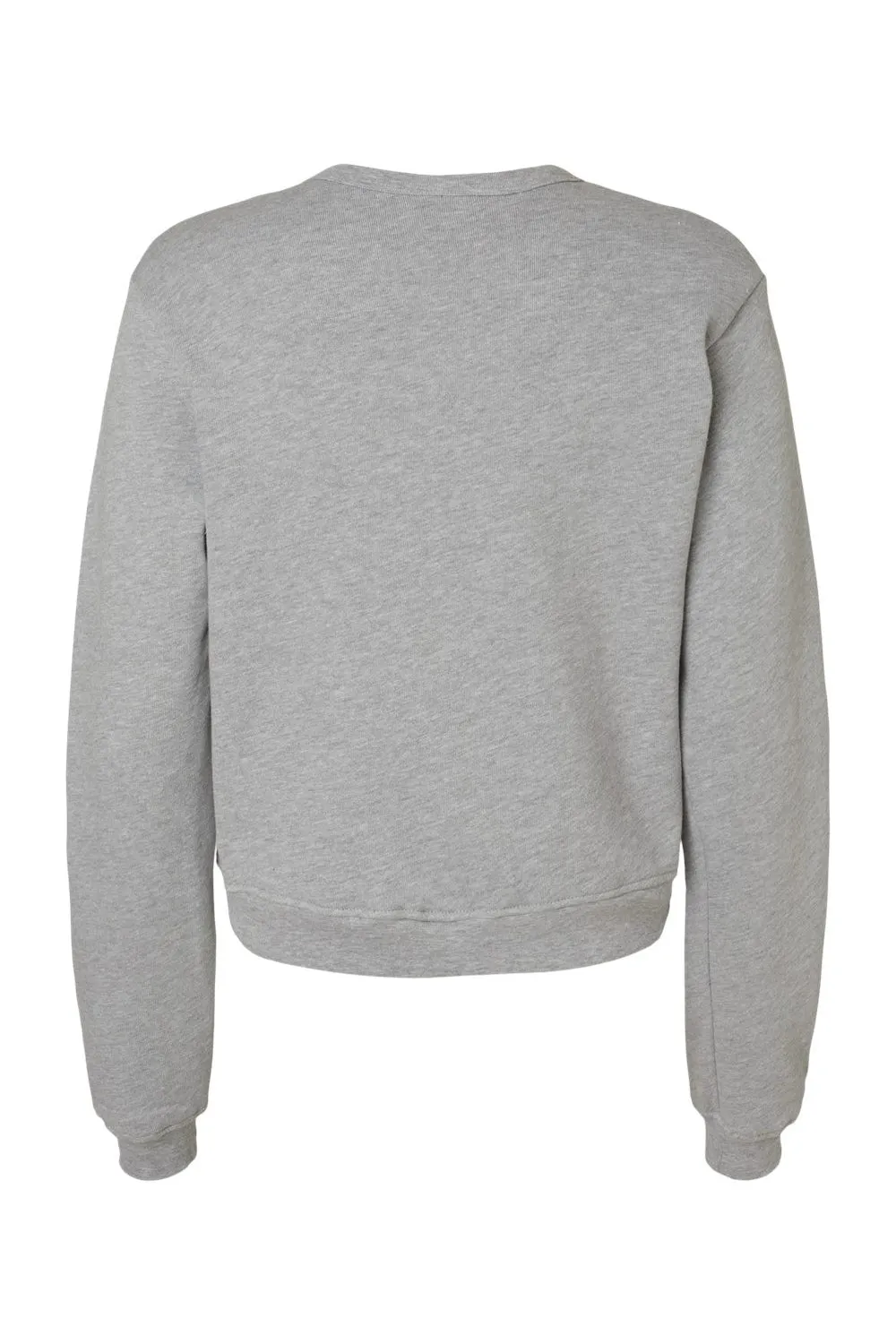 Bella   Canvas Womens Sponge Fleece Classic Crewneck Sweatshirt - Heather Grey