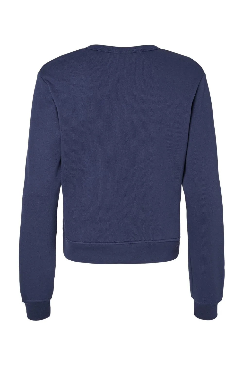 Bella   Canvas Womens Sponge Fleece Classic Crewneck Sweatshirt - Navy Blue