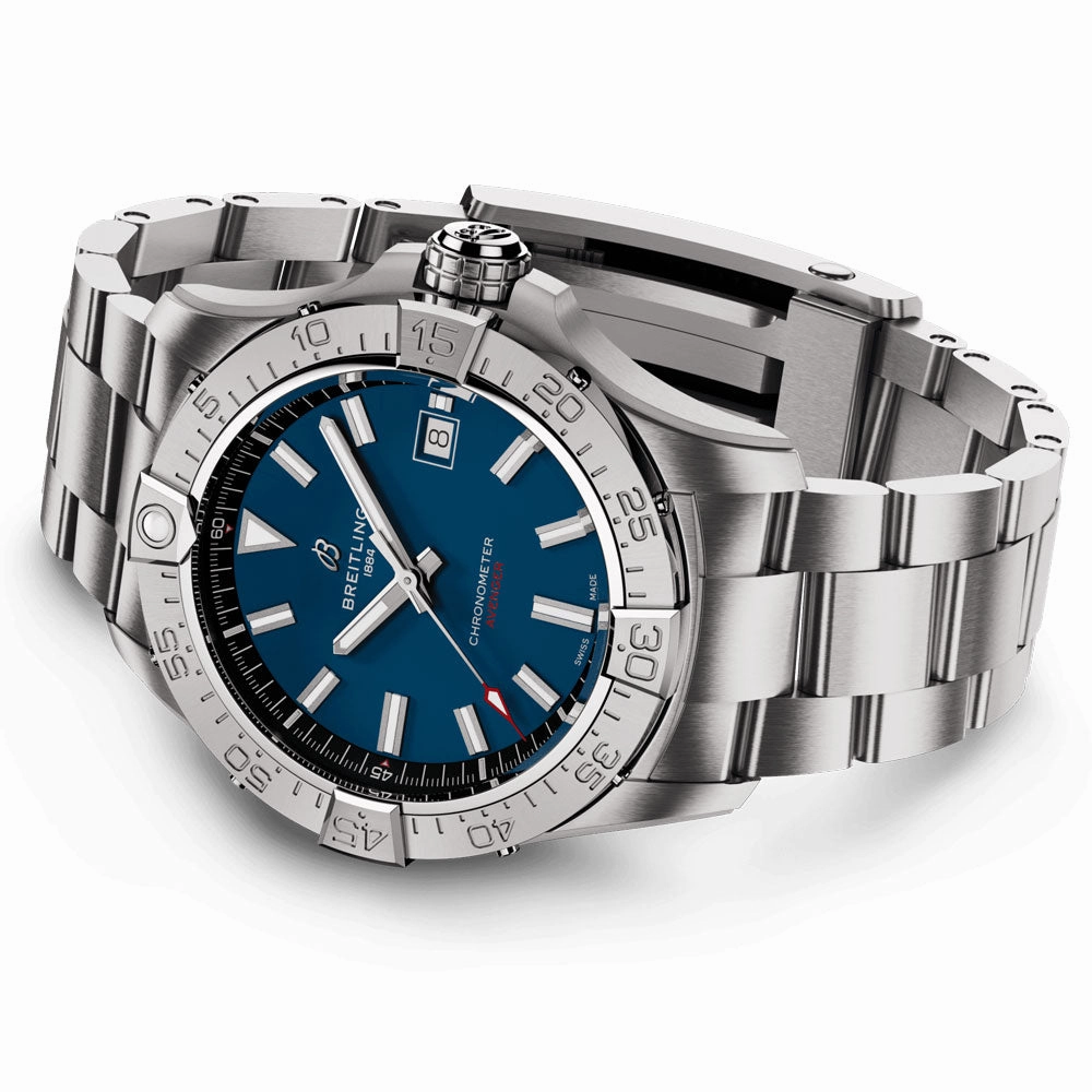 Breitling Avenger 42mm Blue Dial Automatic Gents Watch A17328101C1A1