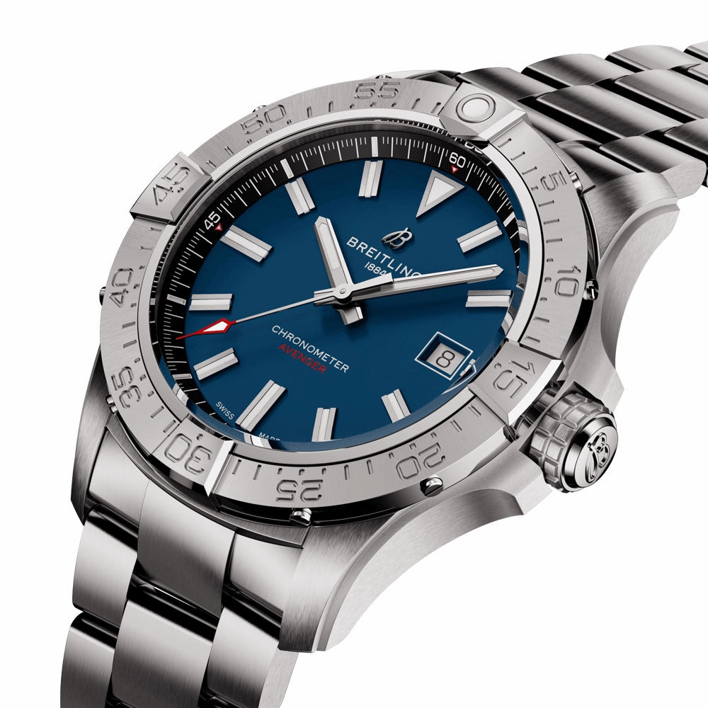 Breitling Avenger 42mm Blue Dial Automatic Gents Watch A17328101C1A1