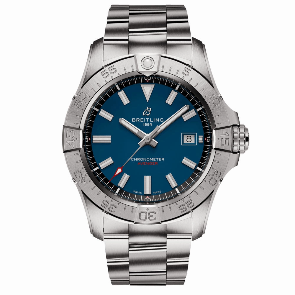 Breitling Avenger 42mm Blue Dial Automatic Gents Watch A17328101C1A1