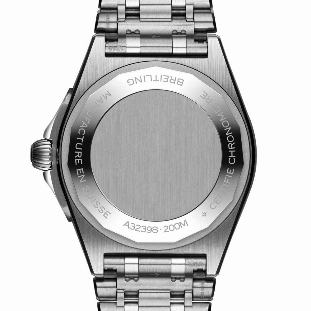 Breitling Chronomat GMT 40mm Grey Dial Automatic Gents Watch A32398101M1A1