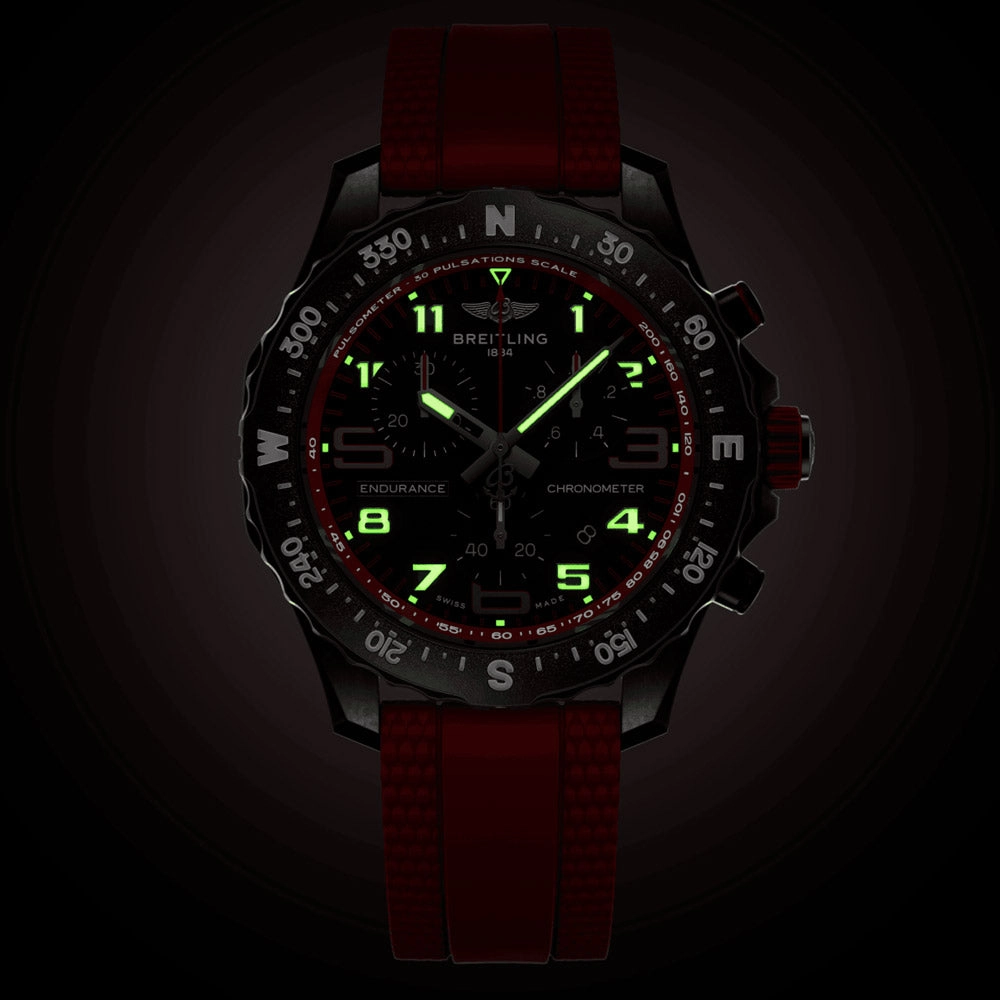 Breitling Endurance Pro 38mm Black Dial Breitlight Quartz Watch X83310D91B2S1