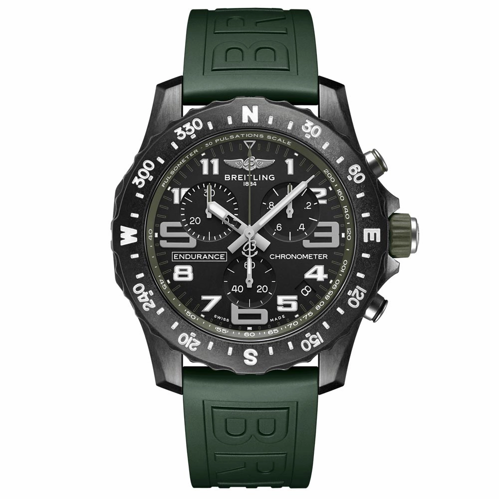Breitling Endurance Pro 44mm Black Dial Breitlight Quartz Gents Watch X82310D31B1S1