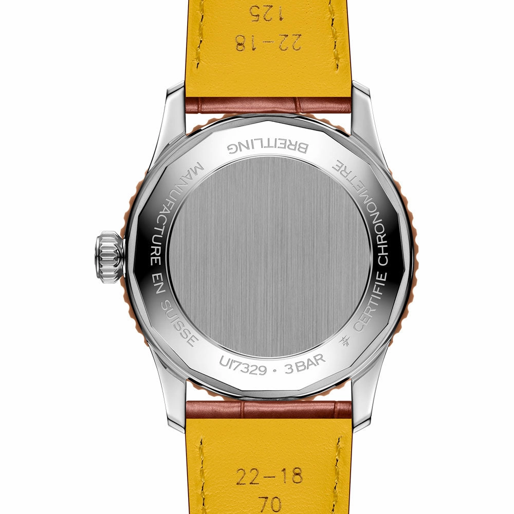 Breitling Navitimer 41mm Cream Dial 18ct Rose Gold and Steel Automatic Gents Watch U17329F41G1P1