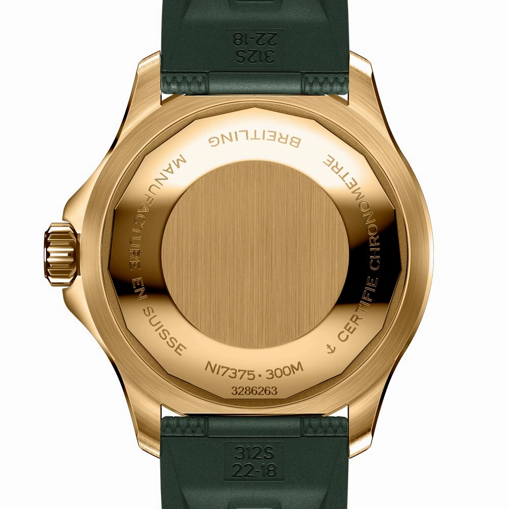Breitling Superocean 42mm Green Dial Bronze Automatic Gents Watch N17375201L1S1